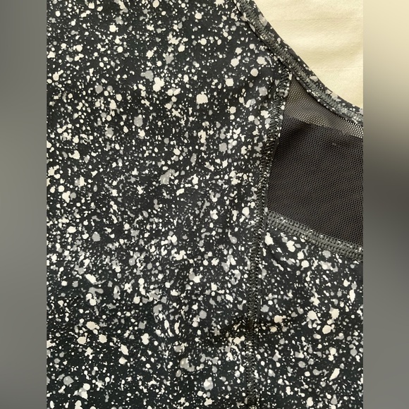 Lululemon Sculpt Women’s Sz 8 Black White Running Gym Workout Athletic Tank Top - Picture 5 of 7